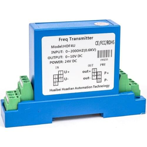 AC DC Current Voltage Power Frequency Transmitter Three-phase Single-phase Transmitter Output 4-20mA Signal