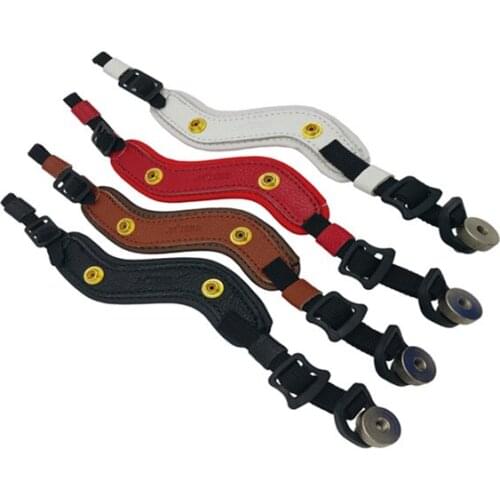 DSLR Camera Real Leather Grip Wrist Strap Soft Hand Grip Universal for Canon 5D4 5D3For Nikon D850 D800 D800E D5000 D3200 Camera