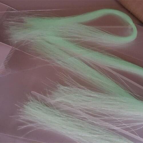 Fishing Jig Lure Jigbait spoon Deep Sea jigging slowjig DIY Hook Truss Glow Feather