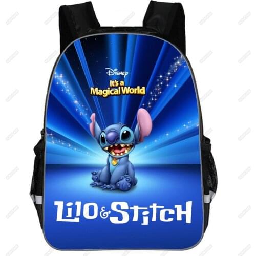 Stitch School Backpack for Teenager Boys Girls Students Custom BookBag Girls Satchel Women Daypack Mochilas