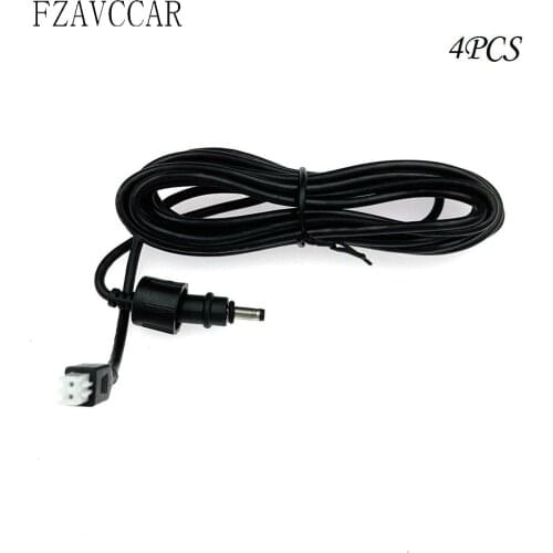 4 PCS/Lot 2.2M 2 Pin Extension Cord With Connector For Car Waterproof Reversing Parking Sensor System Radar Probe Cable
