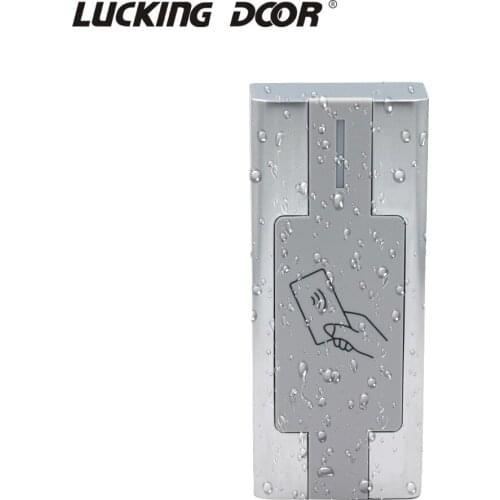 H2R IP67 Waterproof Access Control Card Reader 125KHz 13.56MHz Smart Proximity Reader Weigand 26/34 Output