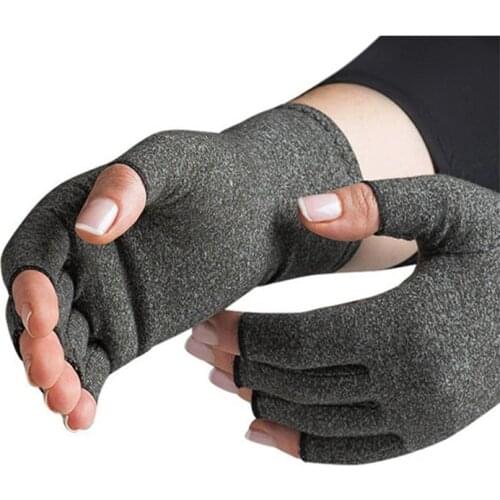 1 Pair Compression Glove Comfortable Breathable Compression Arthritis Gloves Wrist Support Cotton Joint Pain Relief Hand Glove