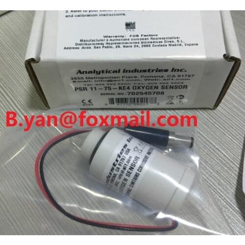 Analytical Industrial Vera TBird VIASYS VELA oxygen battery / oxygen sensors PSR-11-75-KE4 PSR 11-75-KE4 PSR11-75-KE4