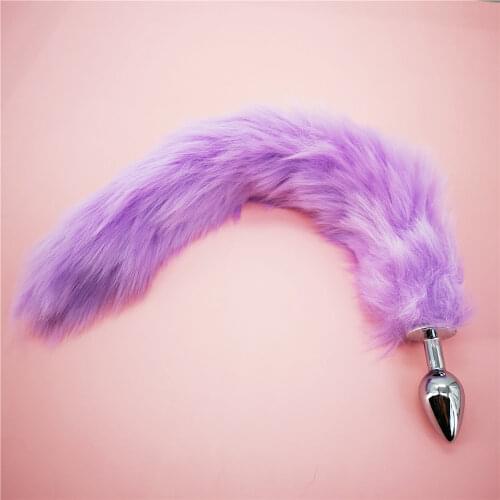 Sexy Fox Butt Plug Tail Anal Toys For Women Adult Sex Product Men Butt Plug Stainles Steel Anal Plug Sex Toys For Couple Cosplay