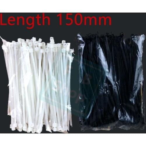 Free shipping Nylon tie with self locking nylon tie with plastic bar with GB 3*150 1000 per pack
