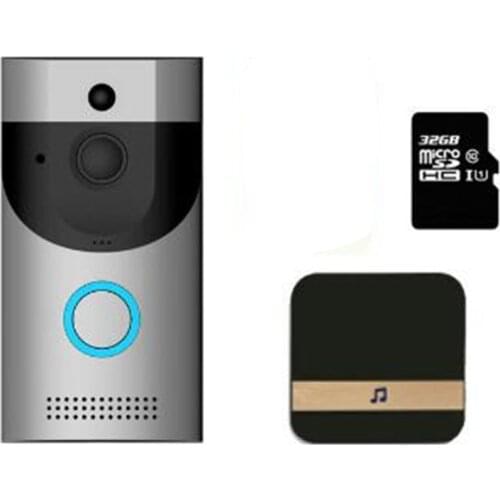 720P Wireless WIFI Doorbell Free Cloud Storage Video Door Phone