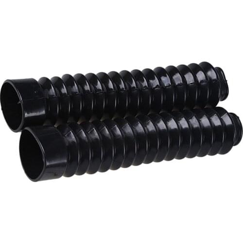 2 Pieces Front Fork Motorcycle Dust Protection Gaiters Boots