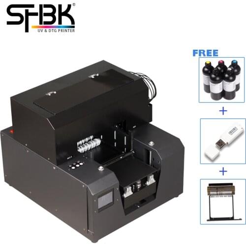 A4 UV Inkjet Printer TPU Soft Silicone Phone Case Pattern Printing Office with Rotating Body Multi-function You Free Shipping