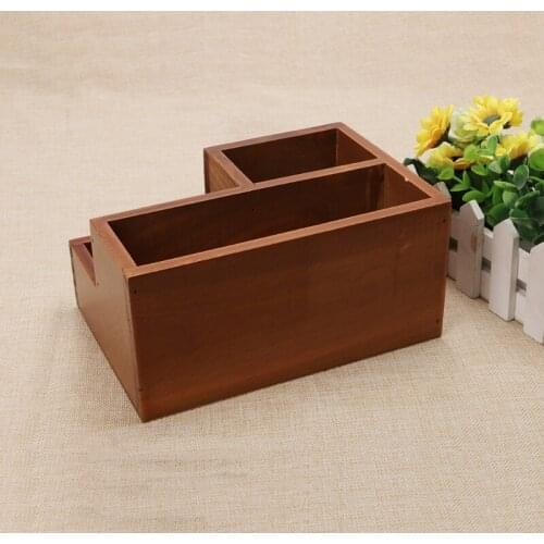Wooden Garden Herb Planter Window Box Trough Pot Succulent Flower Plant Bed P15D