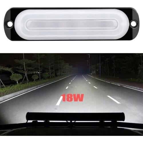 6 Led Light Bar Work Light 4WD led bar Warning Light Car Truck SUV Floods Spot Offroad Driving Fog Lamp 12V super bright 6000K
