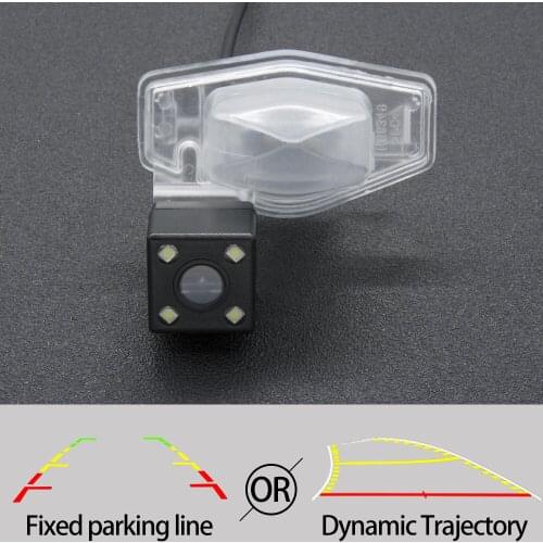 Fixed Or Dynamic Trajectory CCD Car Rear View Camera For Honda HRV HR-V 2013~2016 Vezel 2013~2019 Stream Car Parking Accessories