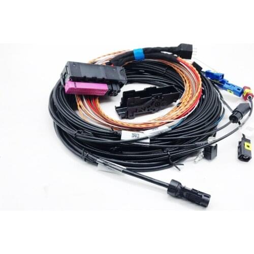 For Audi A6 /C8 A8 /D5 Original 360 Environment Rear Viewer Camera Install harness Wire Cable for Cayenne 2020