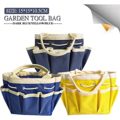 Multi-functional Garden Tools Bag Waist Bags Belt Organizer Garden Tool Storage Bag Kits for Gardening Shovels Rakes Waist Packs