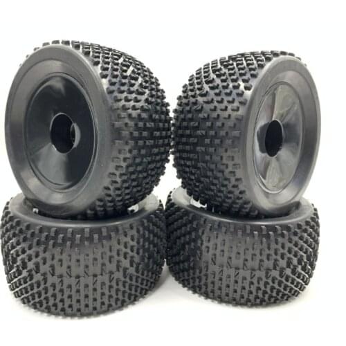 R/C Model Toy Car 1/8 offset truggy tire set for Tekno Hobao ST HPI FS Teamc HSP LOSI Truggy car