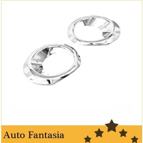 Chrome Front Fog Light Cover for Hyundai Santa Fe 10-12-Free Shipping
