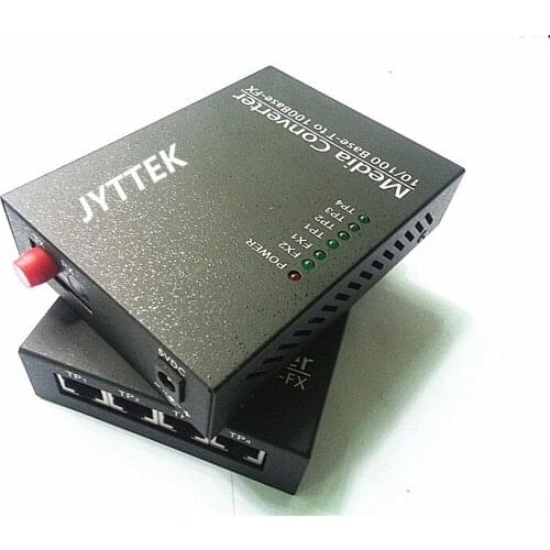 1 Fiber to 4 UTP Unmanaged 10/100Mbps Megabit Ethernet Fiber Switch fc