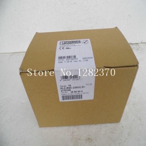New PHCENIX CONTACT relay PLC-RSC-230UC / 21-21 / SO46 spot --5PCS/LOT