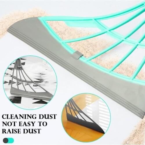 Magic Rubber Broom Hand Push Floor Cleaning Broom Wiper For Floor Sweeping Cleaning Brushes Pet Hair Dust Brooms Water Sweeper