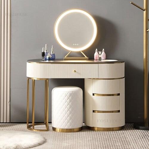 120cm Nordic Dressing Table Bedroom Furniture Dressers Storage Cabinet In One Dresser Minimalist Makeup Table Small Apartment