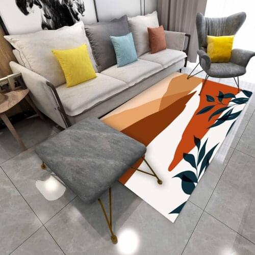 Modern Scenic Area Rugs Kitchen Anti-Slip Home Carpets Bedroom Livingroom Decoration Bathroom Colorful Printed Door Hallway