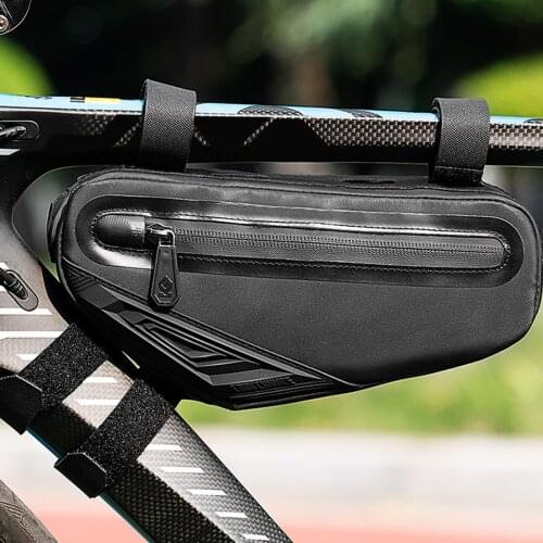 Bicycle Frame Bag Large Capacity Waterproof Triangle Bike Pouch Mountain Bike Bag Road Bike Front Beam Bag Riding Equipment