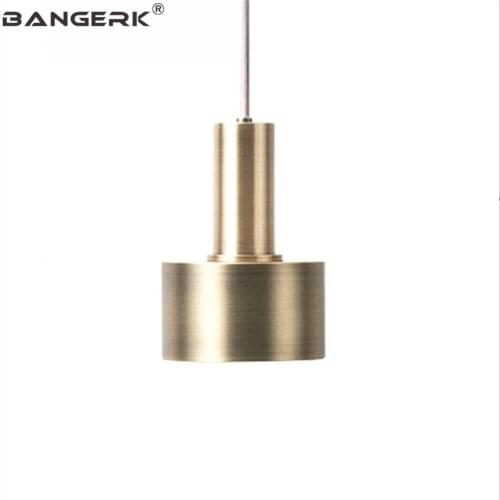 Nordic Design Loft Decor LED Pendant Light Modern Iron Single Head Hanging Lamp Home Lighting Fixtures Indoor DIY Droplight