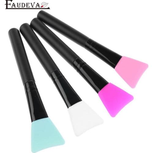 1PCS Silicone Facial Face Mask Brush Mask DIY Facial Mask Brush Beauty Facial Foundation Soft Silicone Brushes Skin Care Tools
