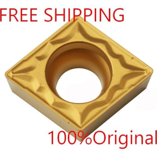 10PCS CCMT120404 NC3030 Internal Turning tool carbide insert lathe cutter tool