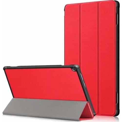 10pcs/lot Case For Lenovo Tab M10 X605FC/X605LC 10.1 inch Ultra-thin Smart Cover Coque Funda Tablet