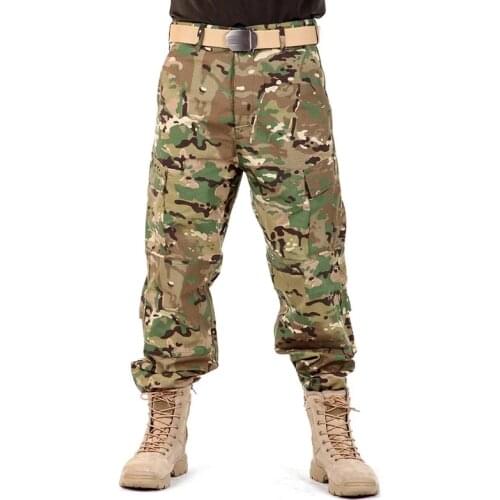 8 Colors Designer Mens Military Camouflage Cargo Pants Army Outdoor Mens Overalls Tactical Trousers for Men