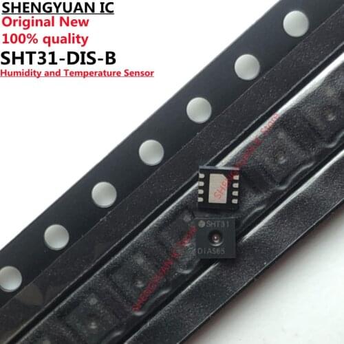 5 pcs SHT31-DIS-B SHT31 DFN8 SHT31-DIS SHT31-DIS-B2.5KS Humidity and Temperature Sensor 100% new imported original 100% quality