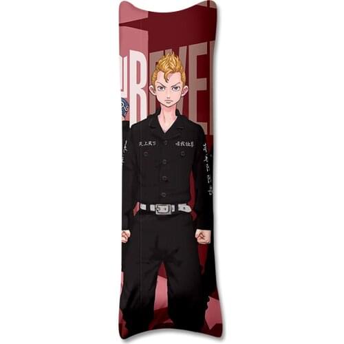 Anime Tokyo Revengers Decoration Pillow Case Cover Hanagaki Takemichi Ken Ryuguji Kimono Hugging Body Bedding Pillowcases Covers
