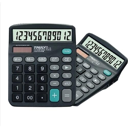 TRULY authentic 837-12 electronic calculator big screen big button classic computer