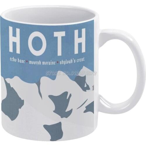 Travel Hoth Coffee Mugs 330ml Creative Travel Mug and Cup Office Drinkware Mugs Tazza Hoth Travel