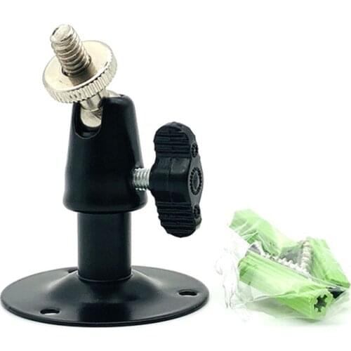 Security Surveillance Camera New Wall Mount Bracket Installation Metal Holder Secure Rotary CCTV Camera Stand For