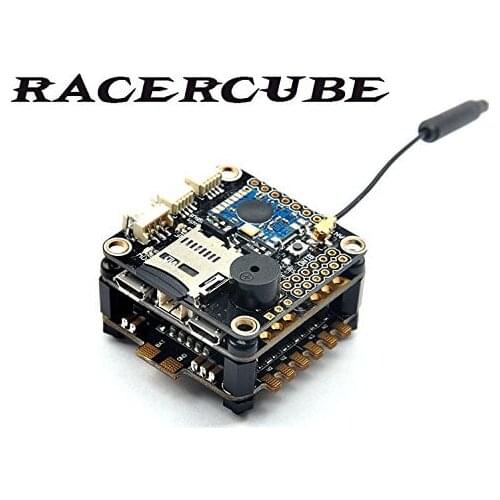 RacerCube SP Racing F3 EVO Flight Controller Integrated 4in1 ESC PDB MWOSD Frsky 8CH PPM SBUS Receiver F19759