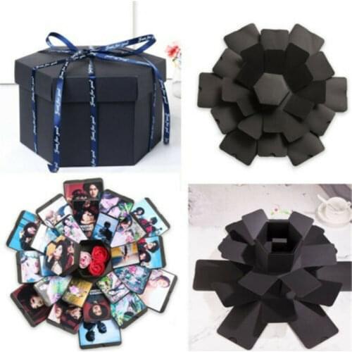 Surprise Box Explosion Box Souvenir Birthday Present Creative Box DIY Scrapbook Photo Album a Mini Gift Box Love Paper Box