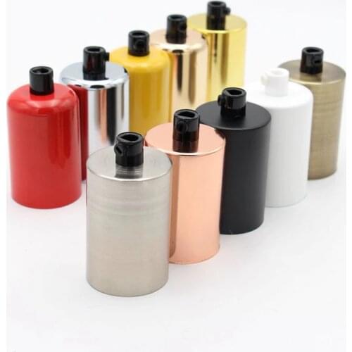 CE Metal Lamp Cup E27 Light Socket Screw Bulb Base Lamp Holder For Pendant Light Fittings