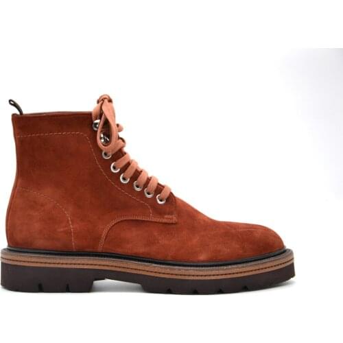 Mens Casual Boots Winter Men Casual Boots Leather Boots Daily Shoes