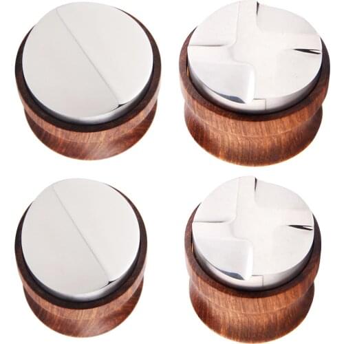 51/53mm Espresso Tamper Coffee Distributor Leveler Tool 53mm Convex