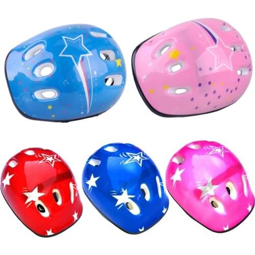 Adjustable Bicycle Helmet Children Bike Helmet Safty Multi-Sport Helmet Foam Children Hand Protector Cycling Helmet For Skating