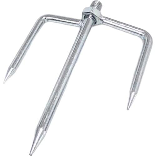 Detachable Umbrella Ground Spike Pole Garden Outdoor Beach Metal Universal Fishing Umbrella Ground Spike