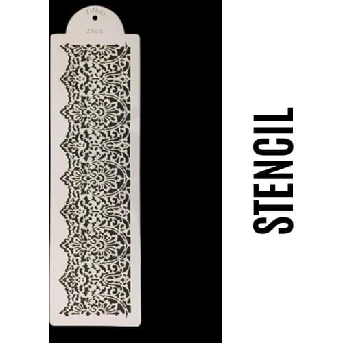 Cake Decoration Template - Stencil