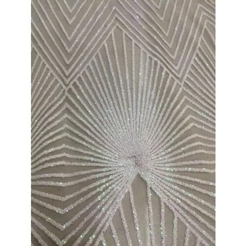 New Arrival african Tulle lace fabric with glitter African net lace SYJ-62437 for women dress