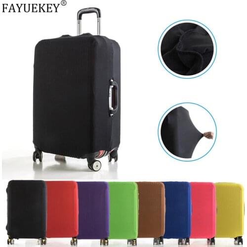 High Elastic Suitcase Case Travel Trolley Suitcase Protective Cover 18-32 Inch Travel Accessories Luggage Cover Dust Cloth