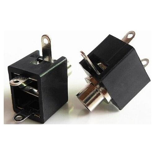 10PCS 3.5mm Female Audio Connector 3 Pin DIP Headphone Jack Socket PJ-301