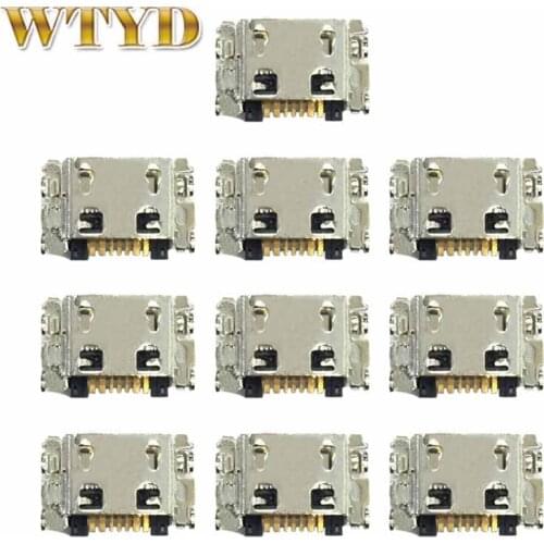 10 PCS Charging Port Connector Replacement Part for Galaxy M10 / M105F / A10 / A105F / A7 (2018) / A750F / A7500 Smartphone Charging Dock Flex Cable Spare Part