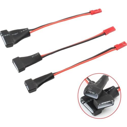 10PCS RC Battery 2-4S Power Adapter Wiring Balanced Charging Head To JST Diagram Transmission Power Supply Line