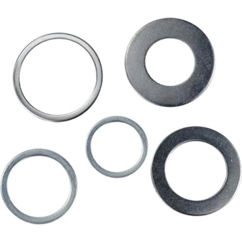 5 Pcs Circular Saw Blade Reduction Rings High Speed Steel Cutting Disc 20mm 25.4mm 30mm Woodworking Tools